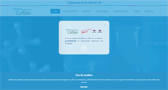 Desktop Screenshot of clinicacallao.com